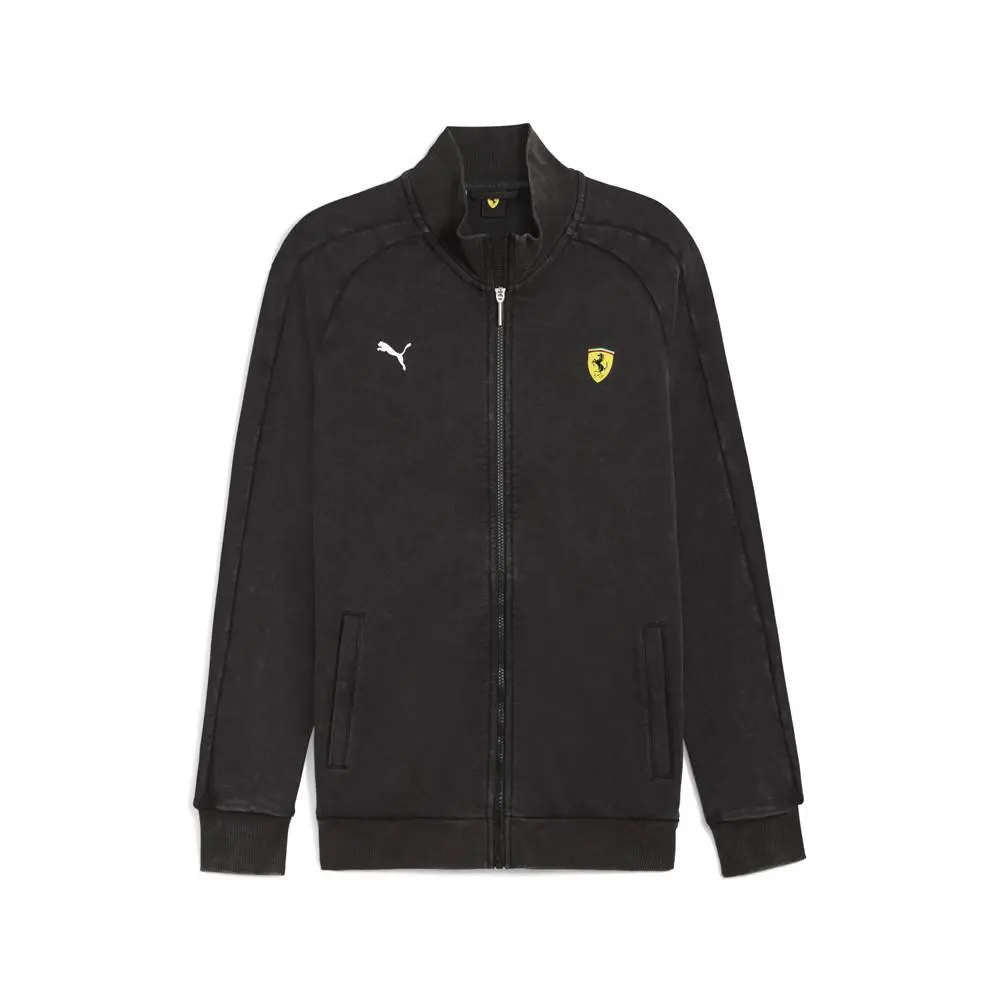 Puma clothing - PUMA Scuderia Ferrari T7 Full Zip Jacket - 63275401 - Black 6