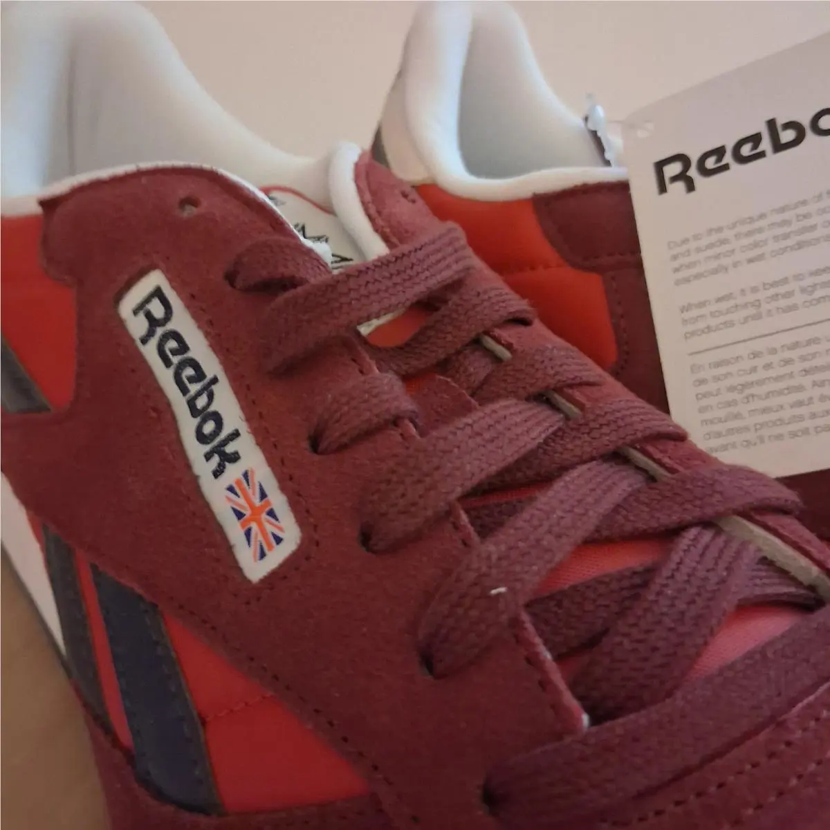 Reebok shoes - Reebok Classic Nylon - Classic Nylon - 100230538 - Red 0
