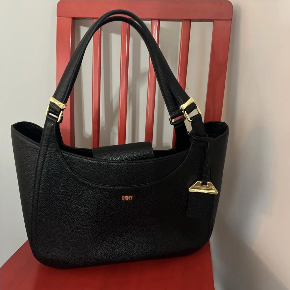 Dkny Barbara Shopper Bag Black Tote Ladies Bag
