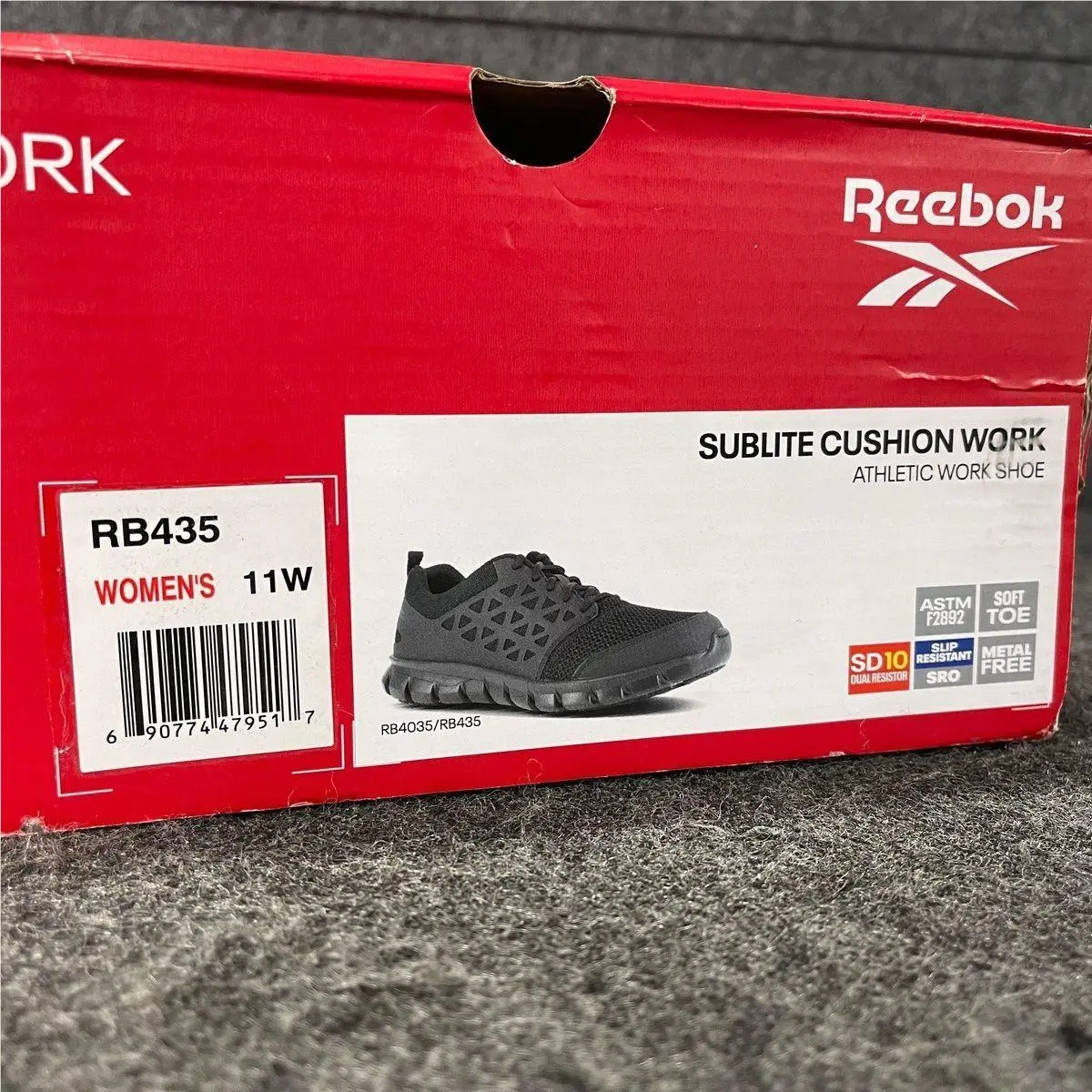 Reebok shoes - RB435 - RB435 - Black (UPC: 690774479517) 5