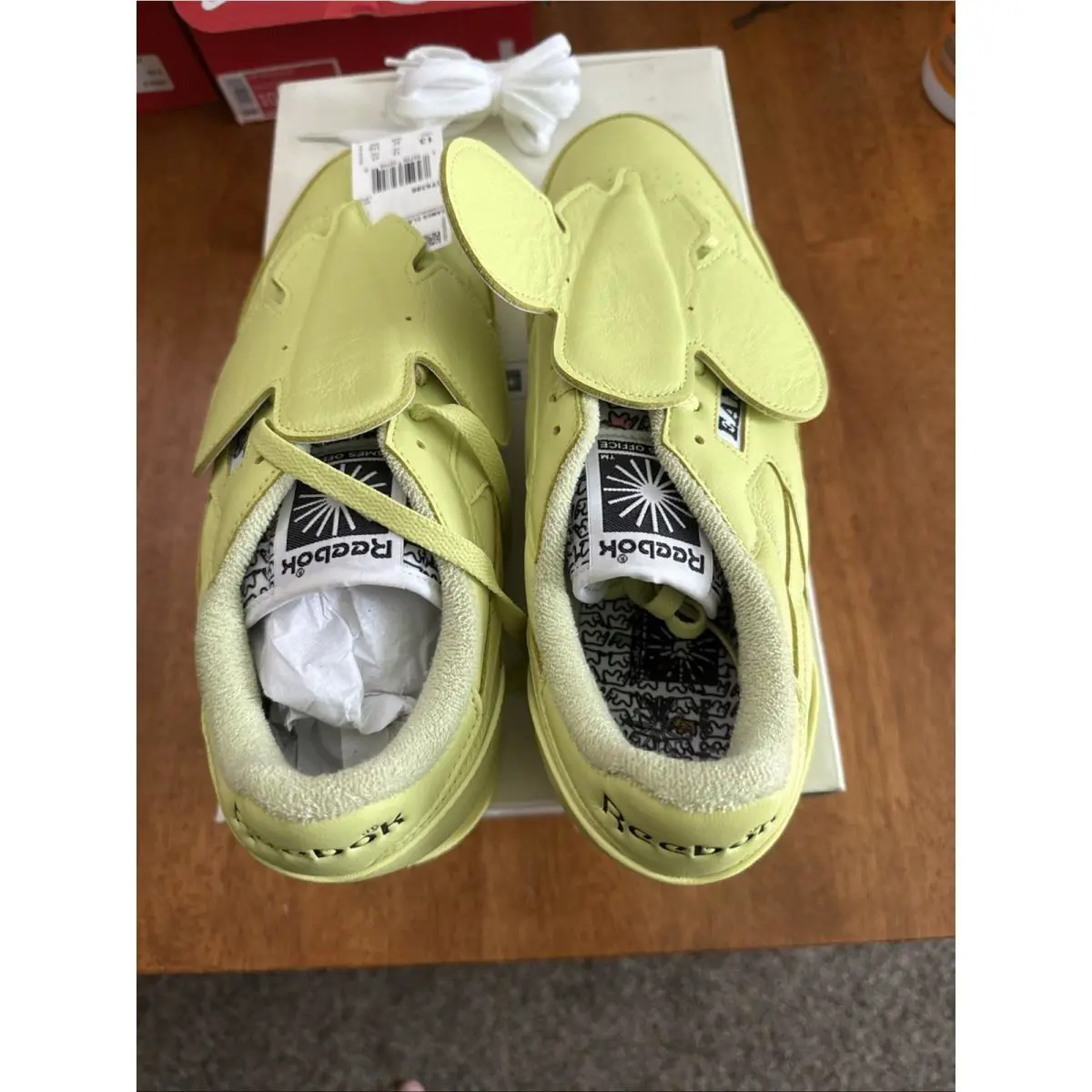 Reebok shoes - Reebok Classic - Classic - GY6386 - Yellow 3