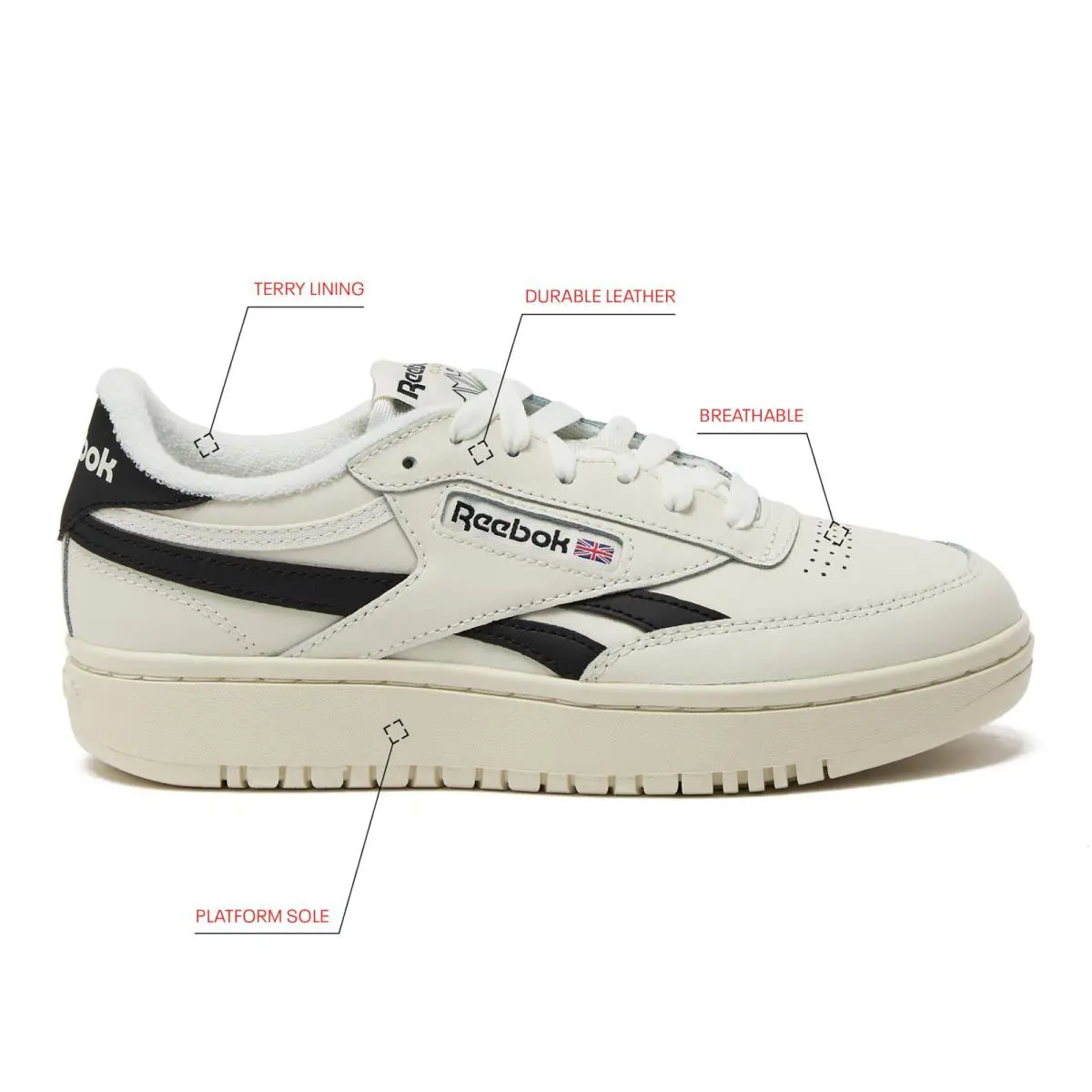 Reebok shoes - LSQ97 - LSQ97 - White/Feel Good Blue/Chalk (UPC: 196464125653) 2