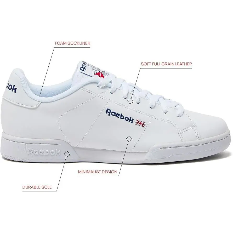 Reebok shoes - NPC II Classic - NPC Classic - White / White 3