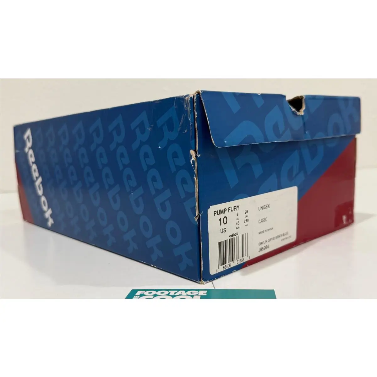 Reebok shoes - Reebok Pump Fury - Pump Fury - J95964 - Gray 9