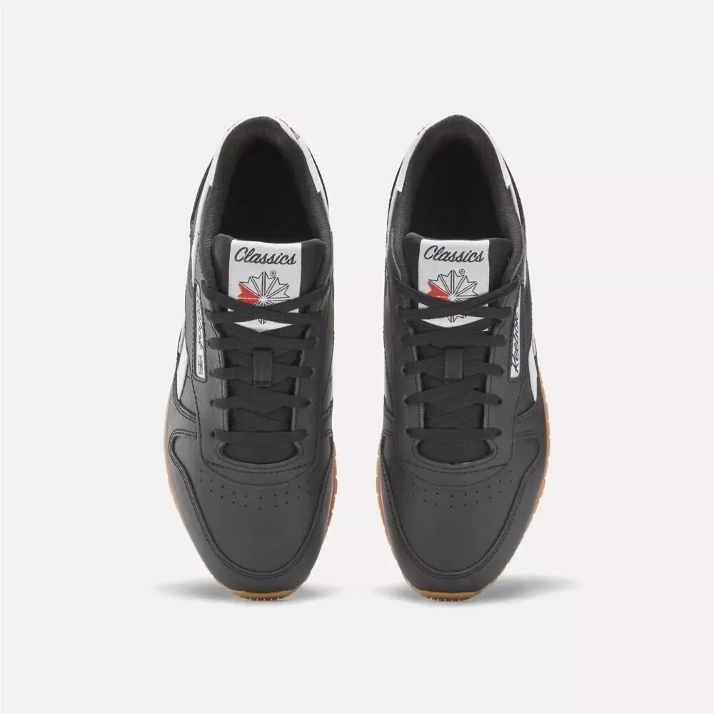 Reebok shoes - Reebok Classic Leather - Classic Leather - 100202969 - Black (UPC: 197225801236) 2