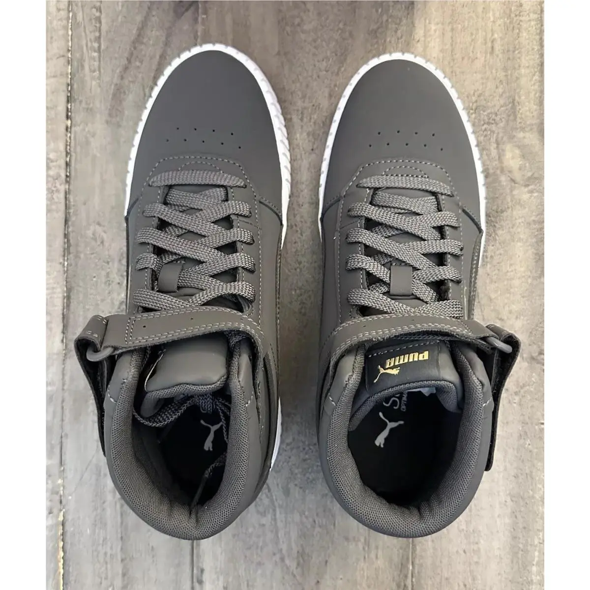 Puma shoes - PUMA Carina 2.0 Lux High Top - 39123601 - Grey (UPC: 195552114401) 8