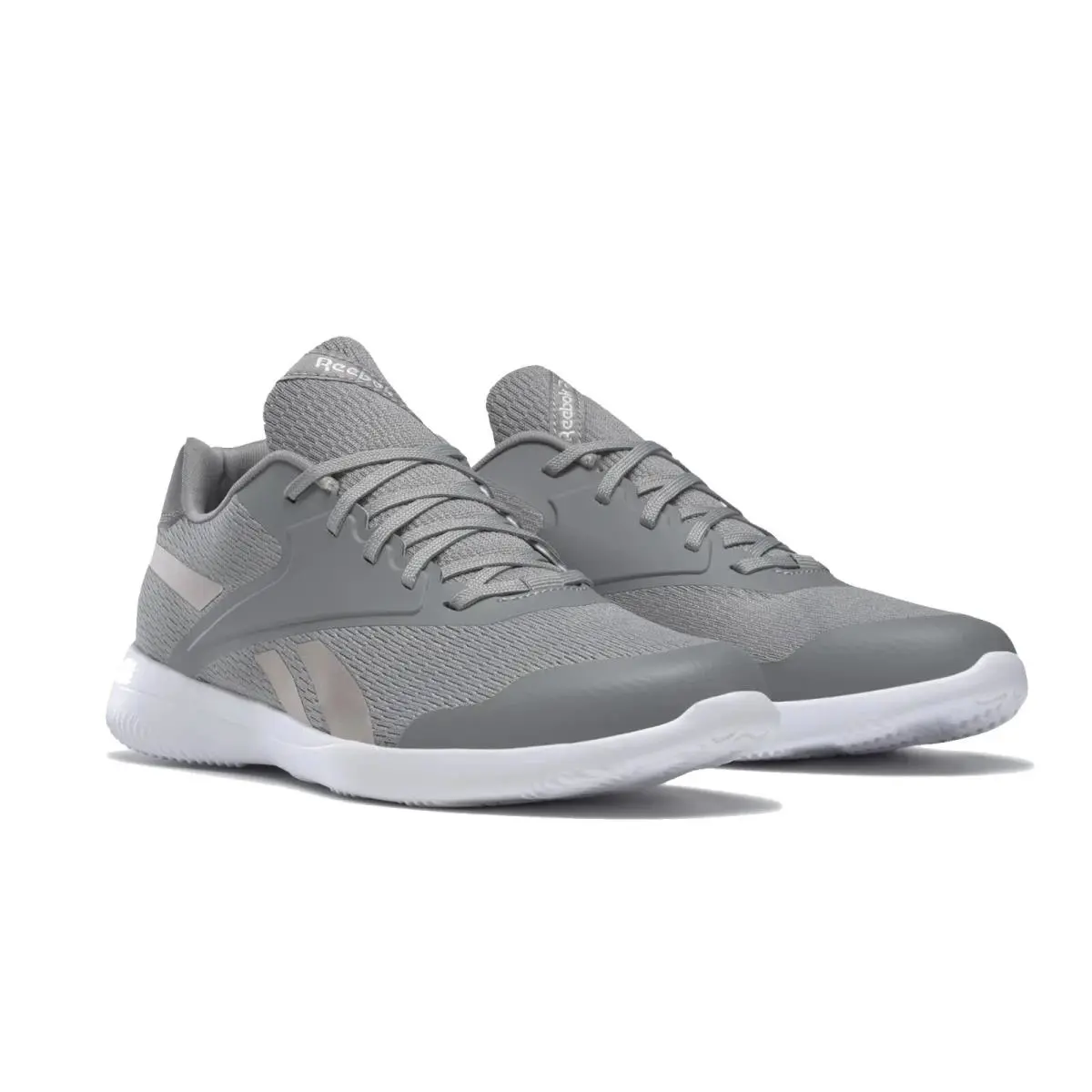 Reebok Stridum Lace-up Tenis Trainers Sneakers Women Shoes Grey Size 7.5