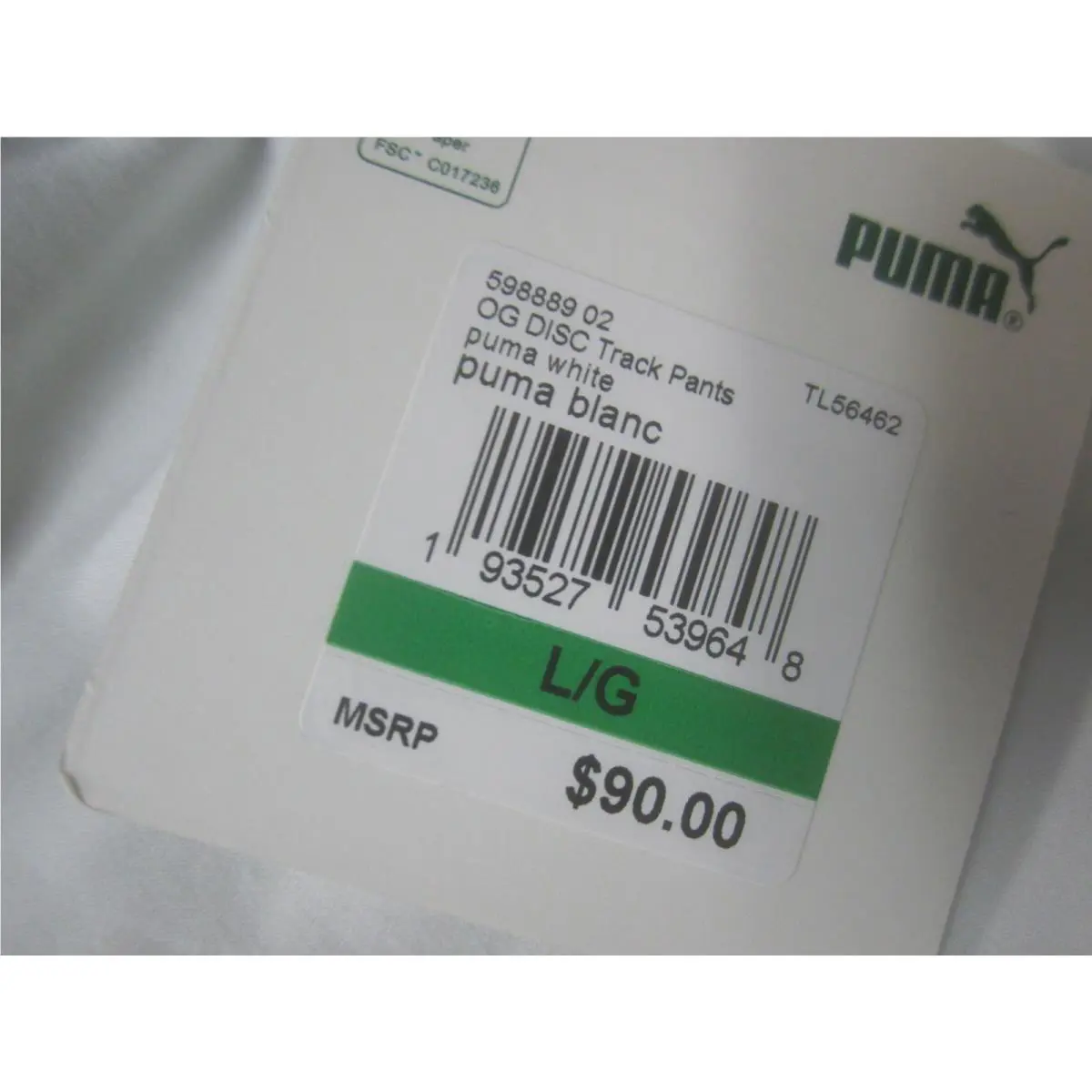 Puma clothing - White 3