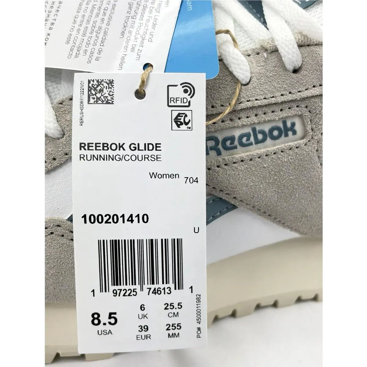 Reebok shoes - Reebok Glide - Glide - 100201410 - Slate/Grey (UPC: 197225746131) 8