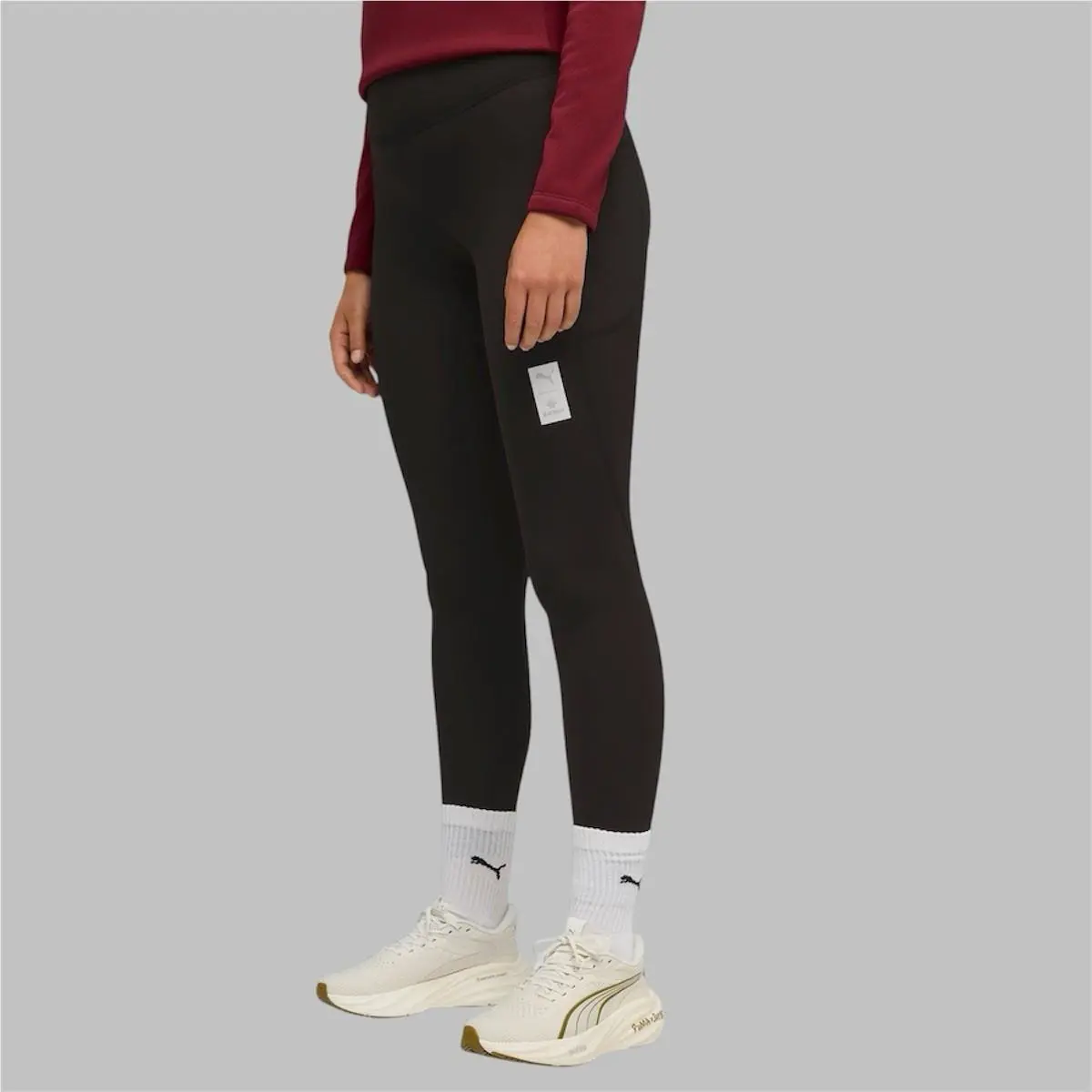 Puma clothing - PUMA  X Saysky Fleece Athletic Leggings - 52756001 - Black 11