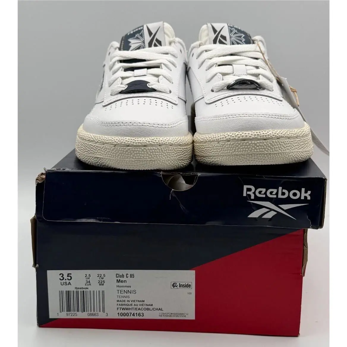 Reebok shoes - Reebok Club C 85 - Club - 100074163 - White (UPC: 197225086633) 7