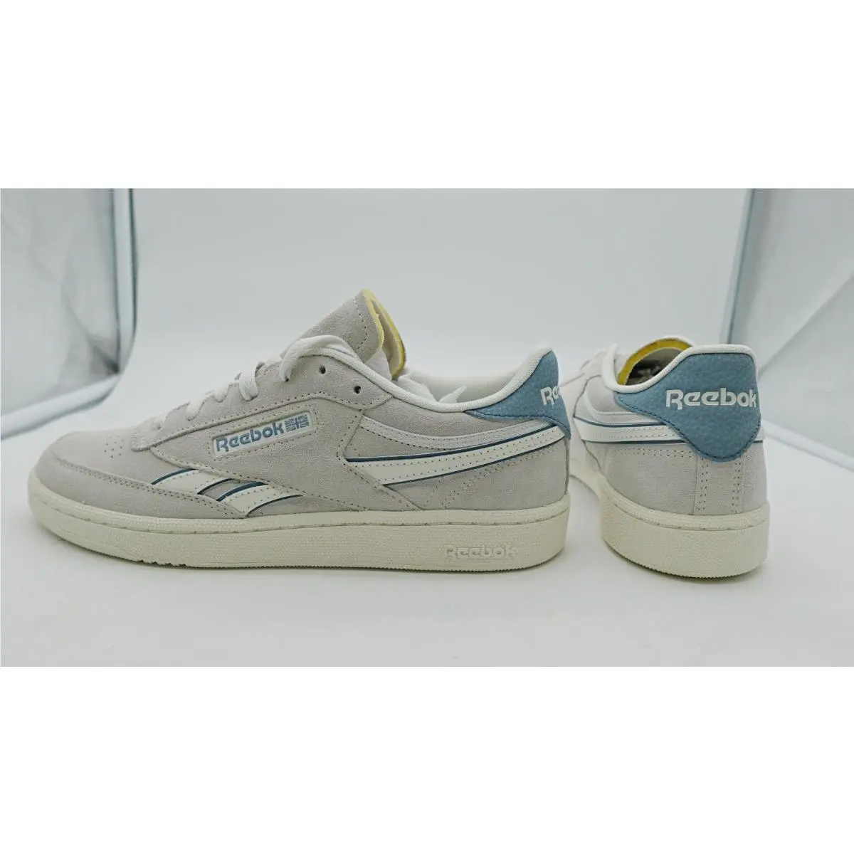 Reebok Club C Revenge Sneakers Womens 10 Classic Retro Gray Chalk Slate Tennis