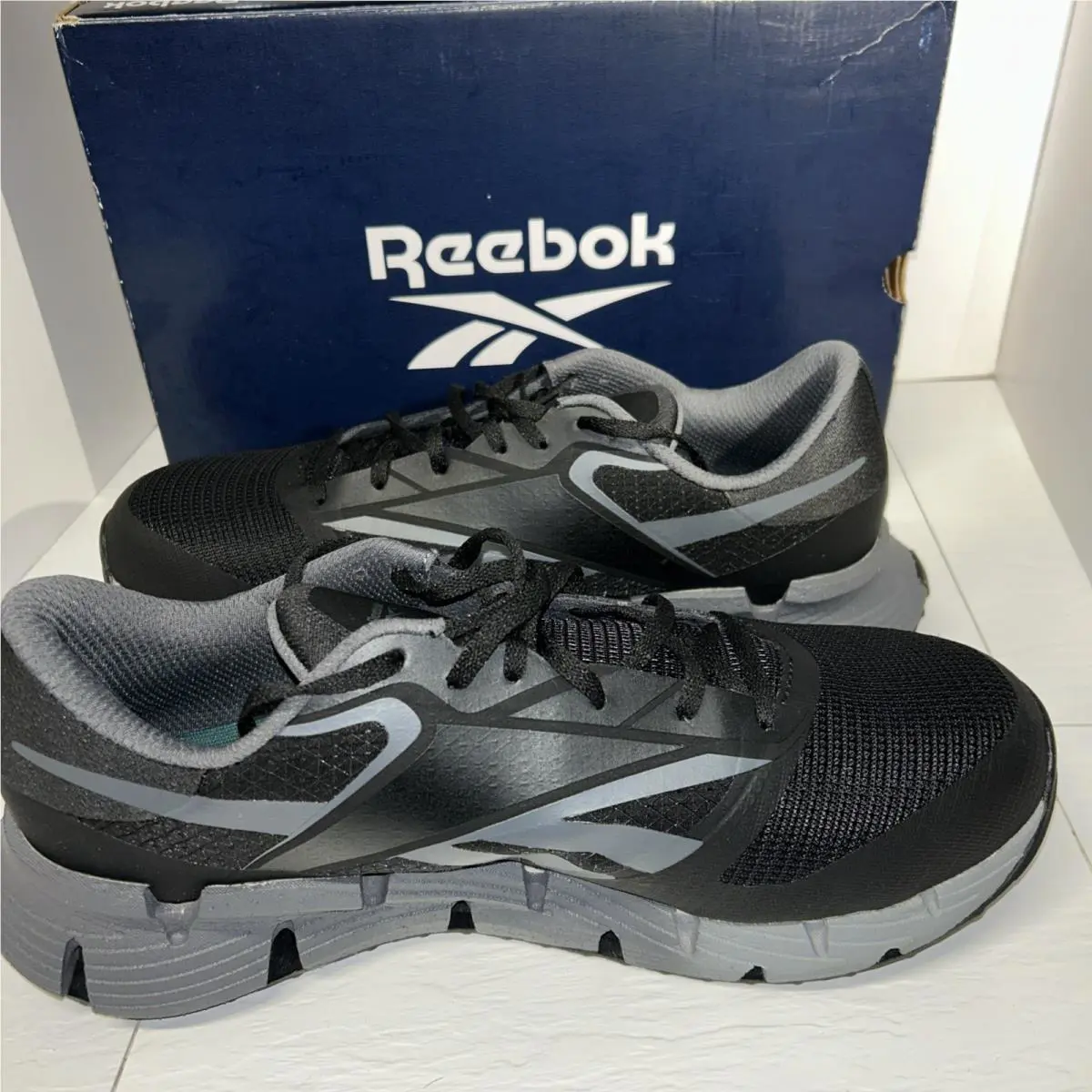 Reebok shoes - FloatZig - FloatZig - RB3031 - Black and Gray 11