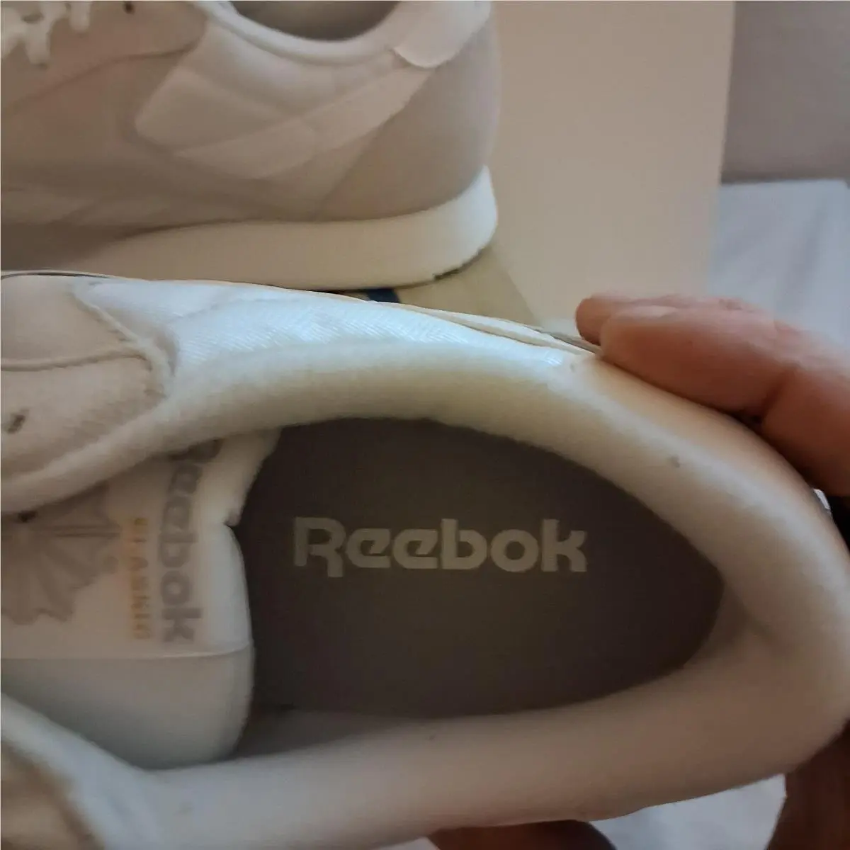 Reebok shoes - Royal Nylon Classic - Royal Nylon Classic - V66554 - White/Steel (UPC: 888590300454) 3