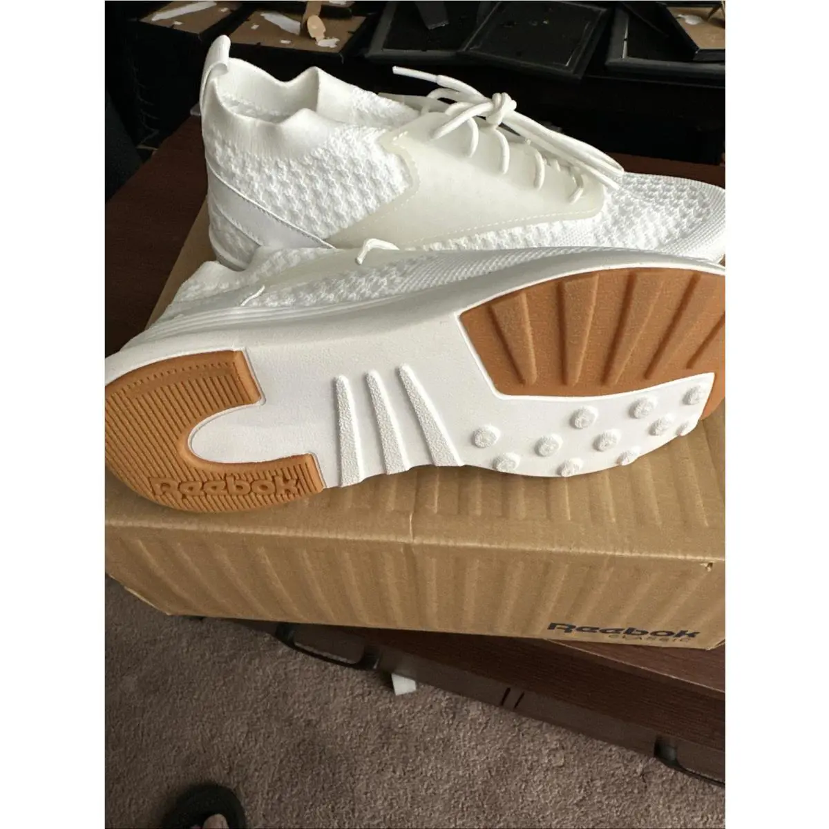 Reebok shoes - Reebok Zoku Runner - Zoku Runner - BD5480 - White/Steel-Gum (UPC: 0889772270701) 3