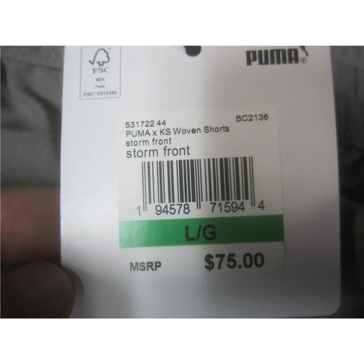 Puma clothing - 62785801 - 62785801 - Gray 1