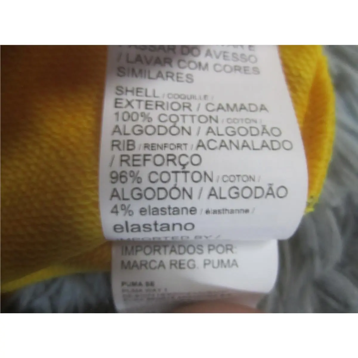 Puma clothing - Yellow 3