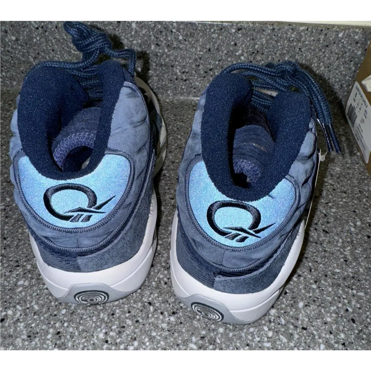 Reebok shoes - Reebok The Question - The Question - BD1087 - Blue, Manufacturer: Navy/Slate/Grey/Purple 4