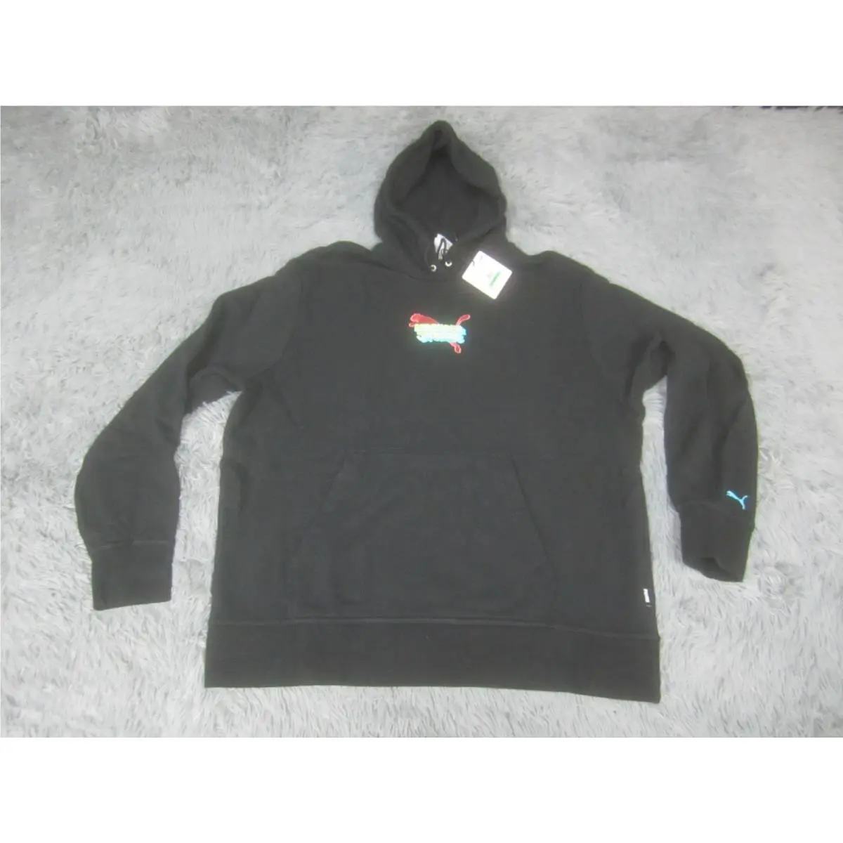 Puma Sweatshirt Adult Large Black Kidsuper Studio Pullover Hoodie Mens