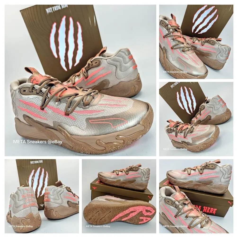 Puma shoes - Puma MB.03 - 309716-01 - Gold/ Peach 2