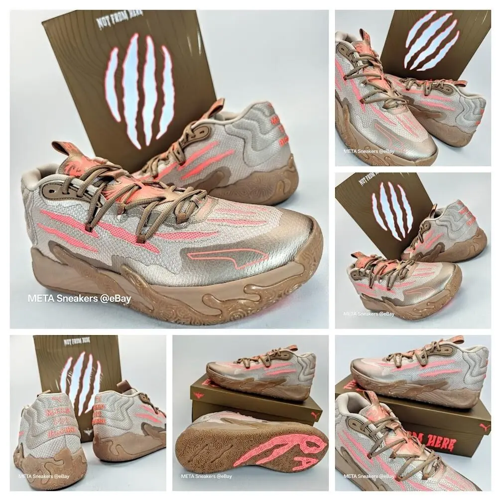 Puma shoes - Puma MB.03 - 309716-01 - Gold/ Peach 2