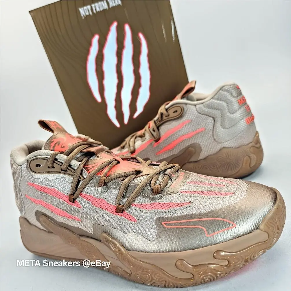 MB.03 US 14 Men`s Gold Peach Lamelo Ball Chinese Year 309716 01 by Puma
