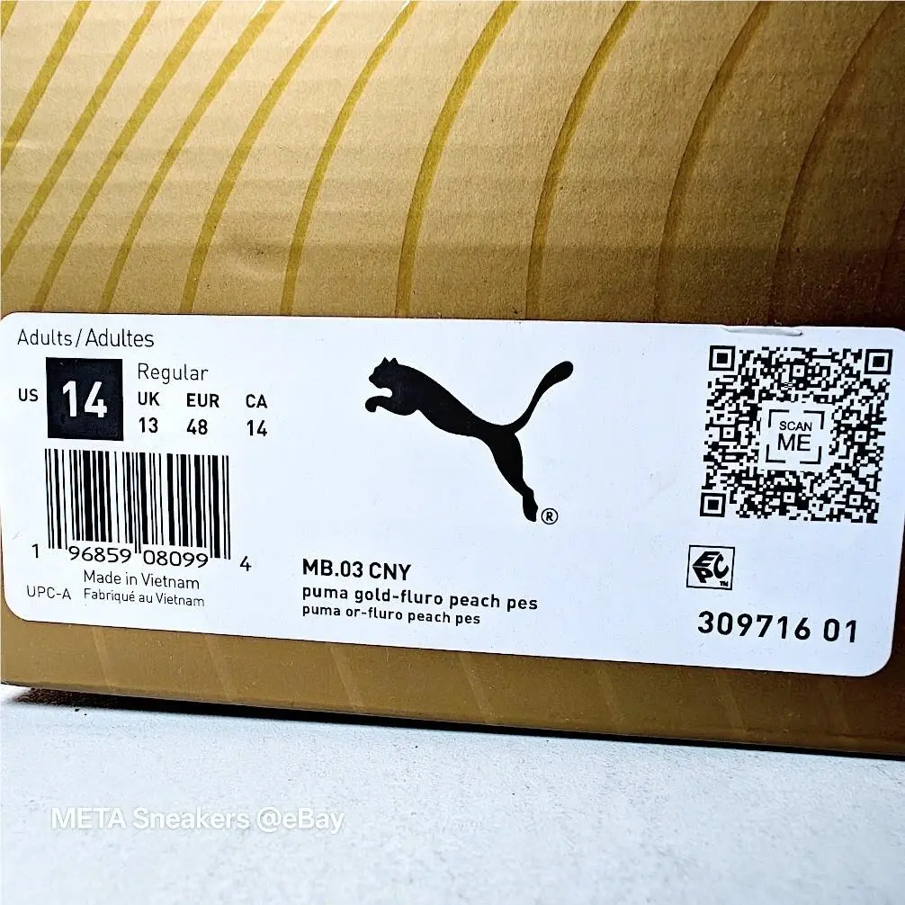 Puma shoes - Puma MB.03 - 309716-01 - Gold/ Peach 0