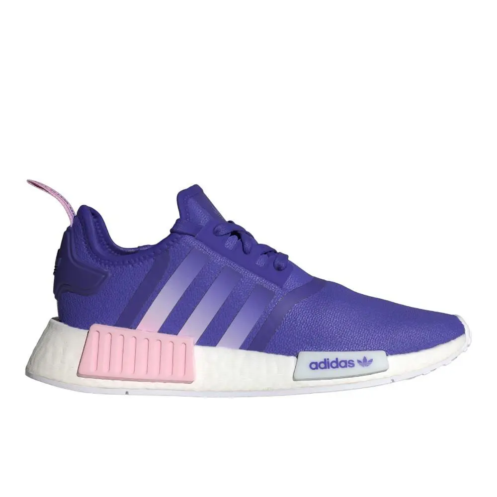 Adidas Nmd R1 Lace Up Womens Purple Sneakers Casual Shoes IG8381 - Purple