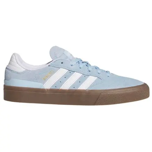 Men`s Busenitz Vulc II Skate Shoes HQ7528 Clear Sky/white 13.5 by Adidas