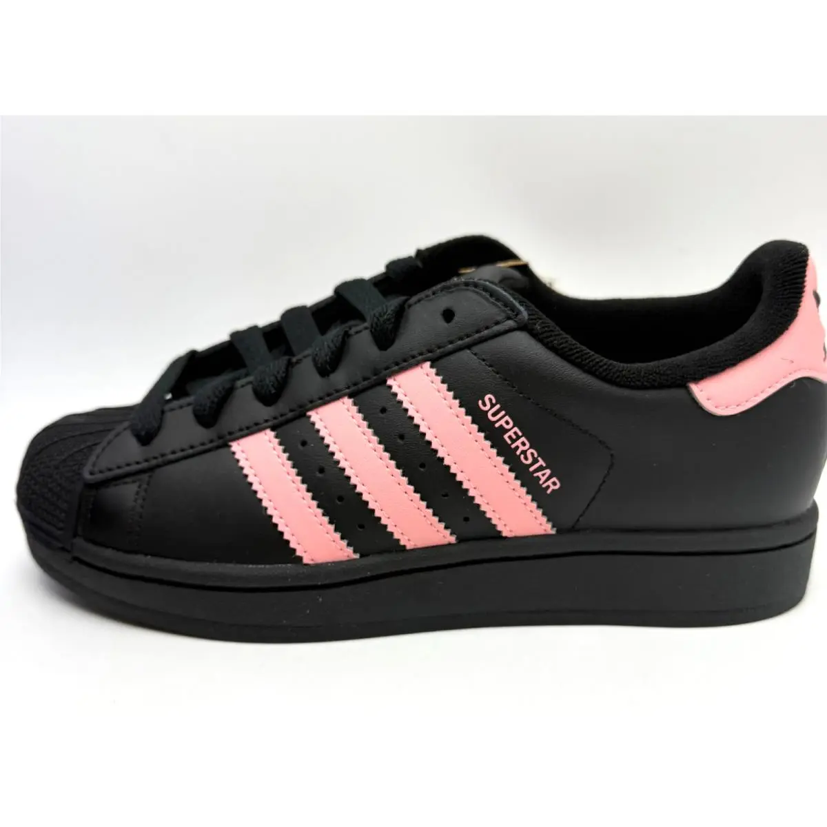Adidas shoes - Adidas Originals Superstar II Black Glow Pink (GS) - JR9862 - Core Black/Glow Pink/Core Black 8