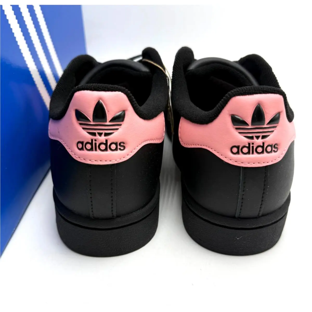Adidas shoes - Adidas Originals Superstar II Black Glow Pink (GS) - JR9862 - Core Black/Glow Pink/Core Black 10