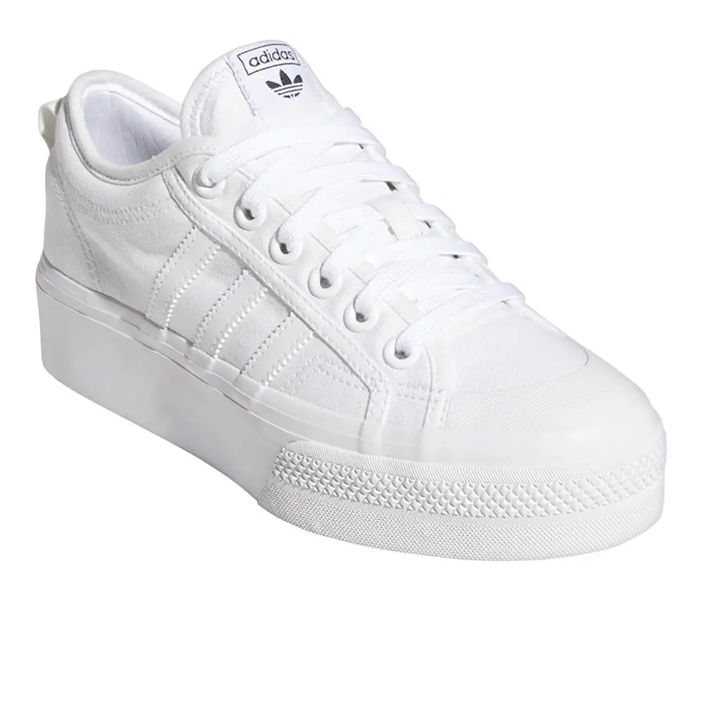Adidas shoes - adidas Nizza Platform Lace Up - FV5322 - White 8
