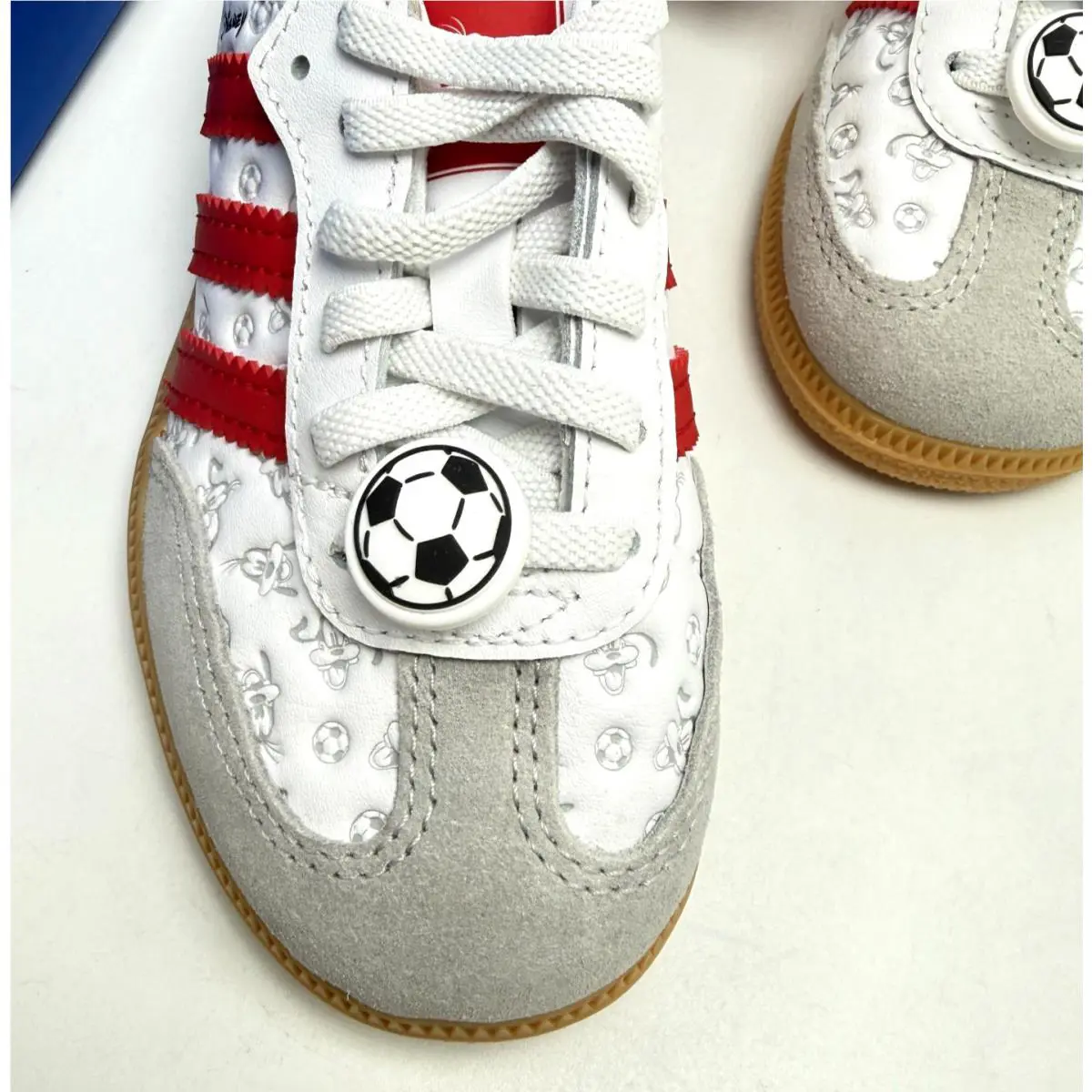 Adidas shoes - adidas samba Jane C - samba Jane - Footwear White / Better Scarlet / GUM3 6