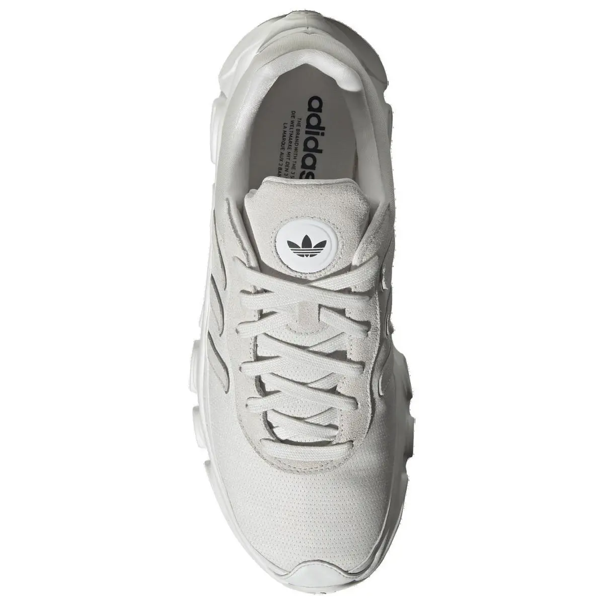 Adidas shoes - Crystal White/Core Black/Silver Metallic (UPC: 196478608272) 2