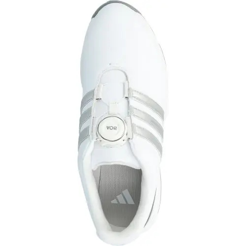 Adidas shoes - JR Tour360 24 BOA - BOA - FTWR White/Silver Metallic/Dash Grey 3