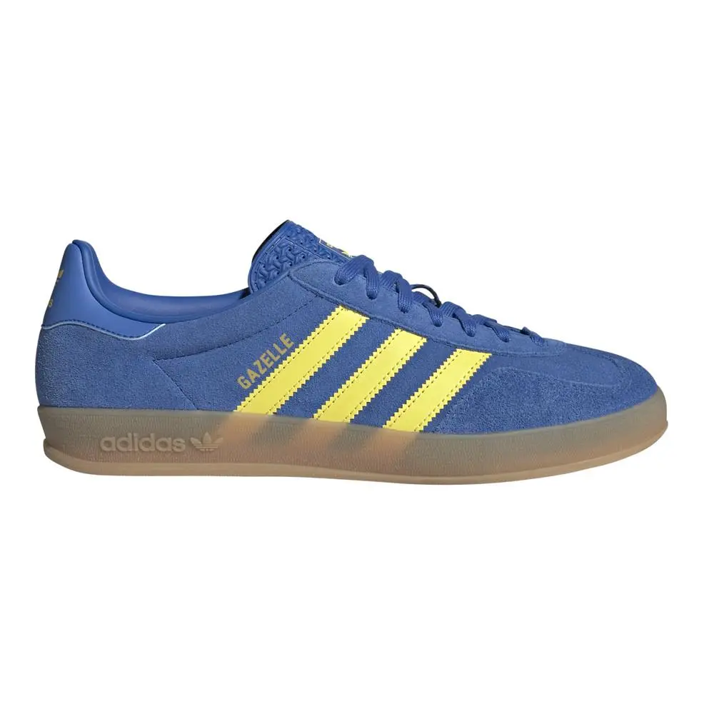 Adidas Gazelle Indoor Lace Up Mens Blue Sneakers Casual Shoes JQ2691
