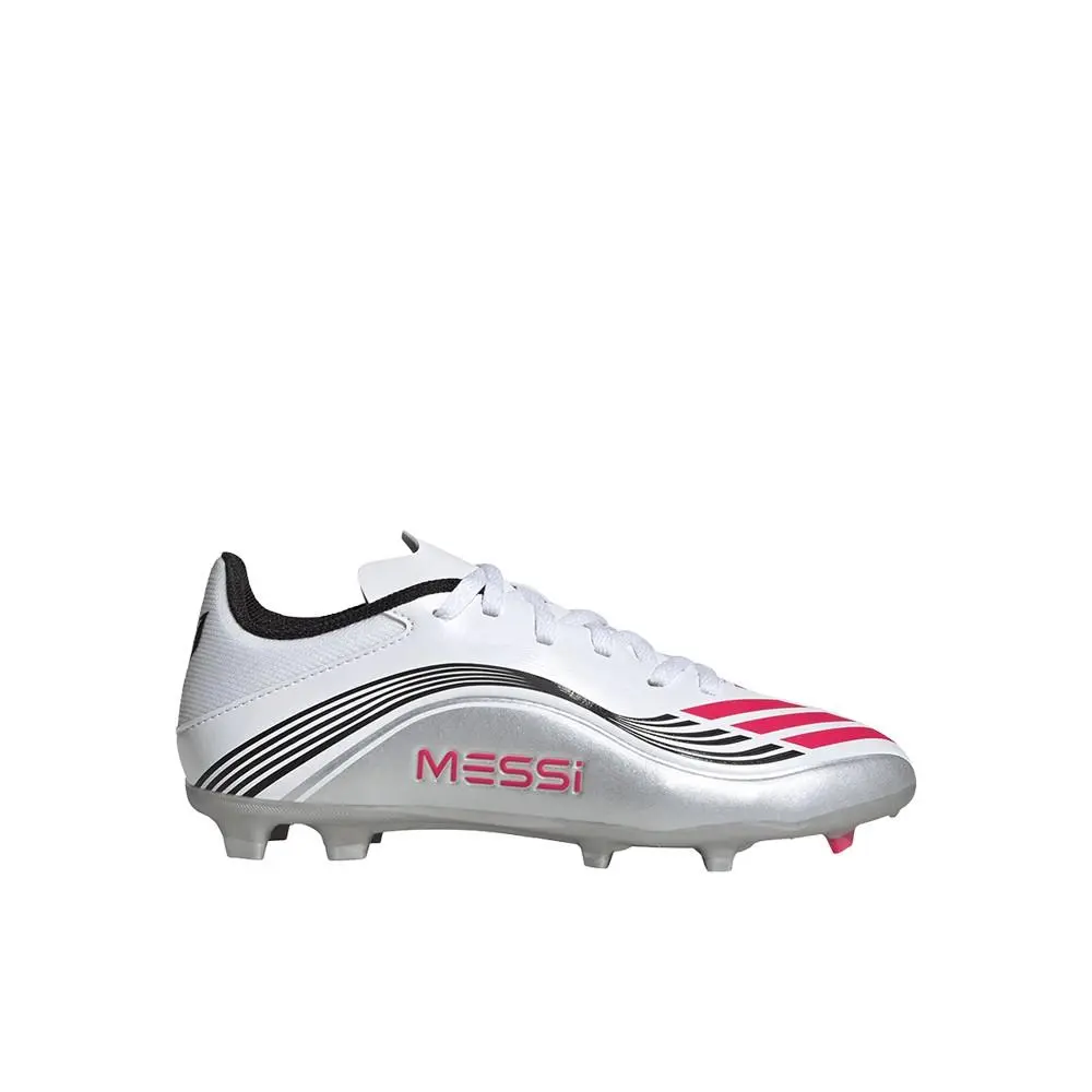Adidas shoes - adidas F50 Messi League FirmMultiGround - JP7454 - Silver, White 7