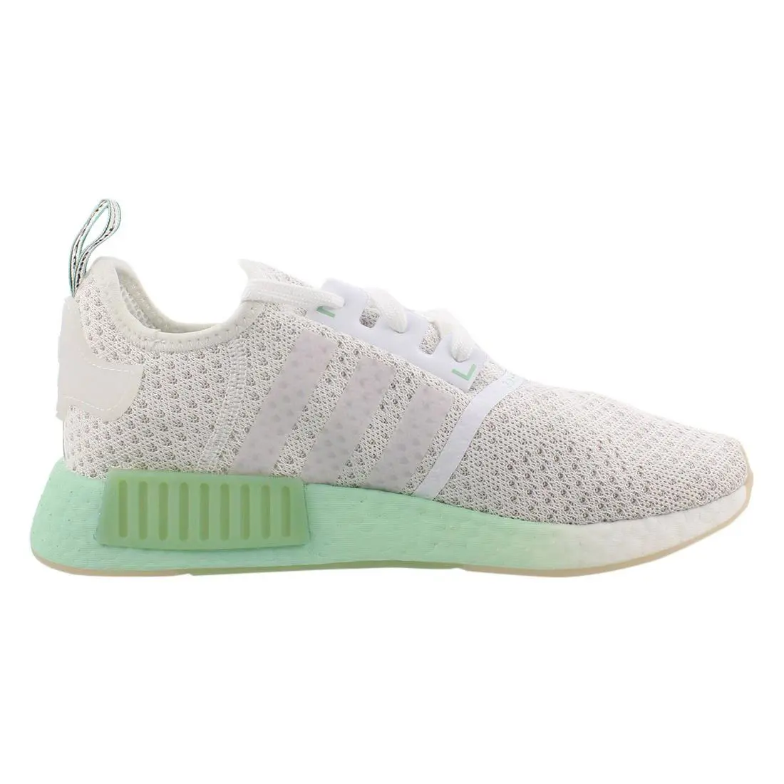 Adidas shoes - Cloud White/Blush Green, Main: White 1