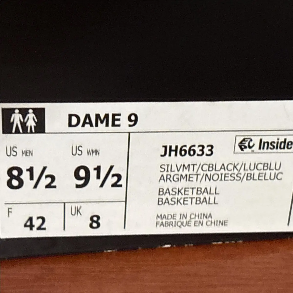 Adidas shoes - adidas Dame - Dame - JH6633 - Silver 11