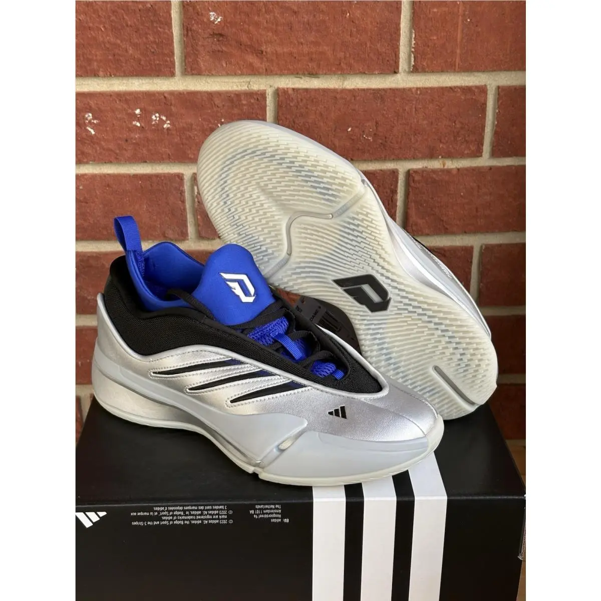 Adidas shoes - adidas Dame - Dame - JH6633 - Silver 1