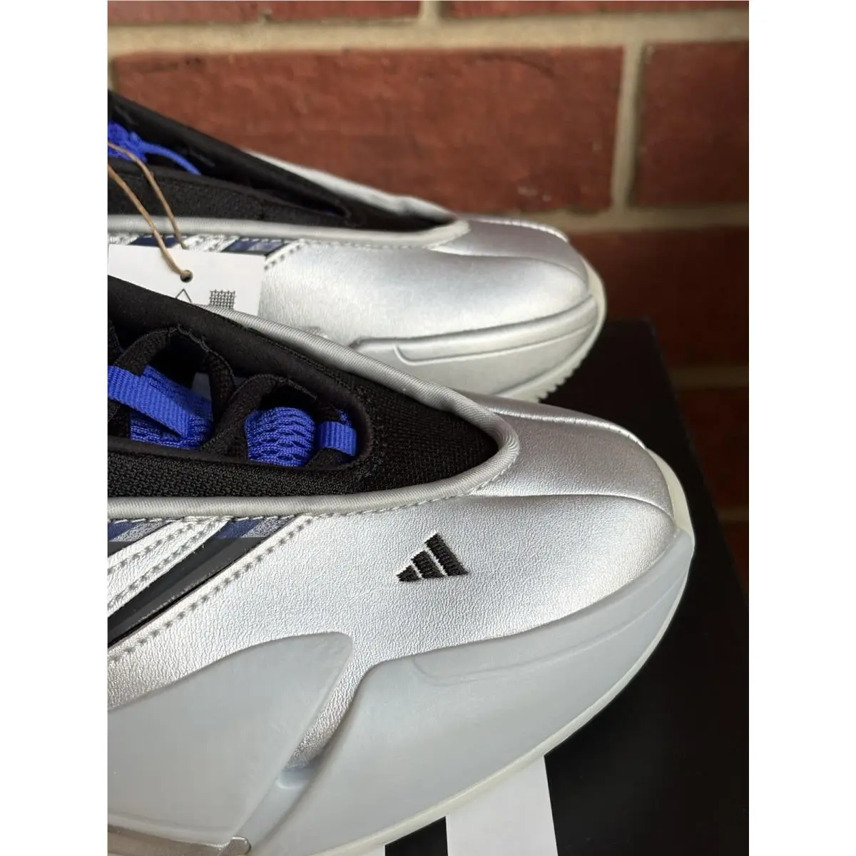 Adidas shoes - adidas Dame - Dame - JH6633 - Silver 3
