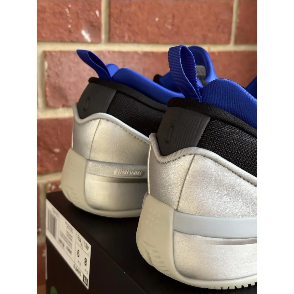 Adidas shoes - adidas Dame - Dame - JH6633 - Silver 4