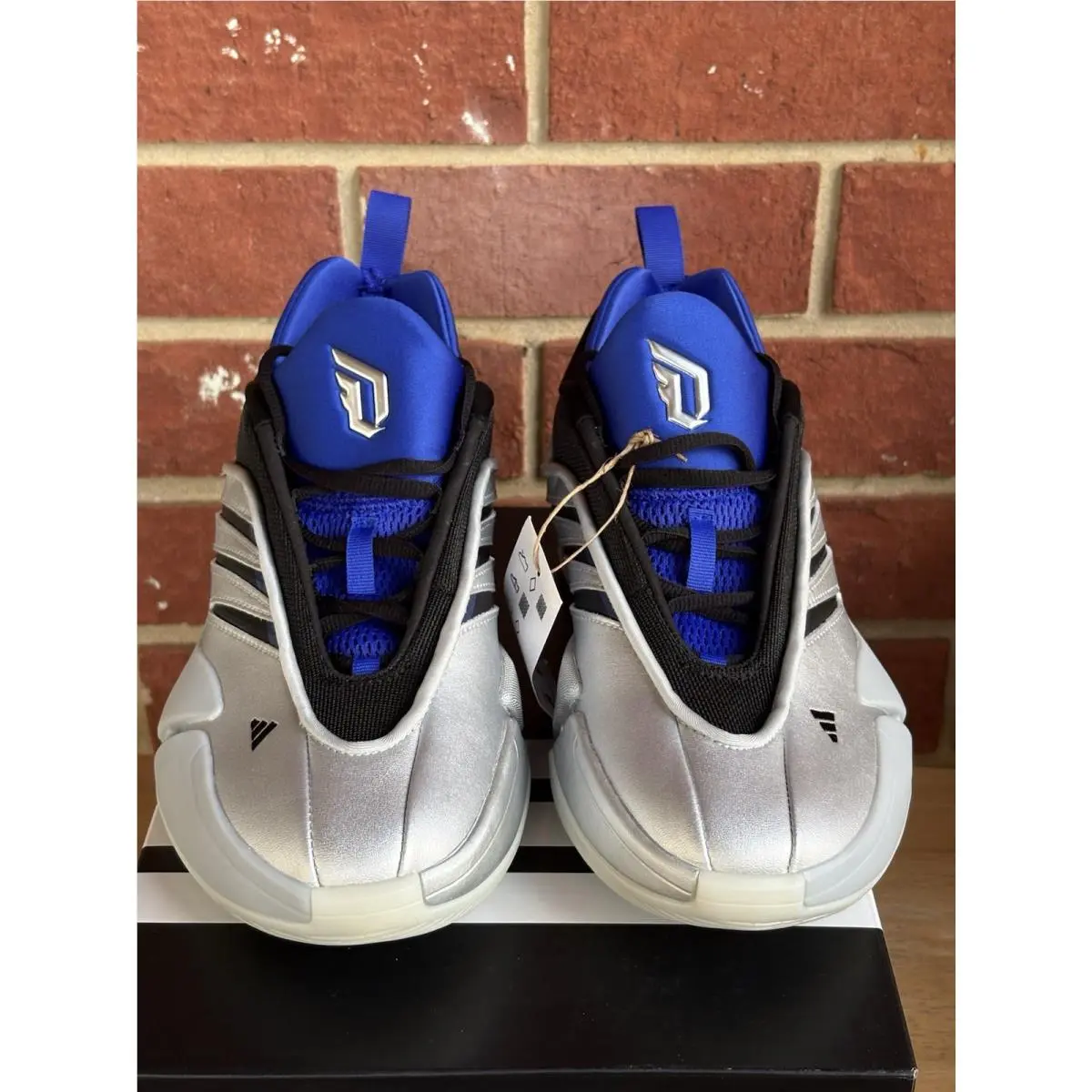 Adidas shoes - adidas Dame - Dame - JH6633 - Silver 5