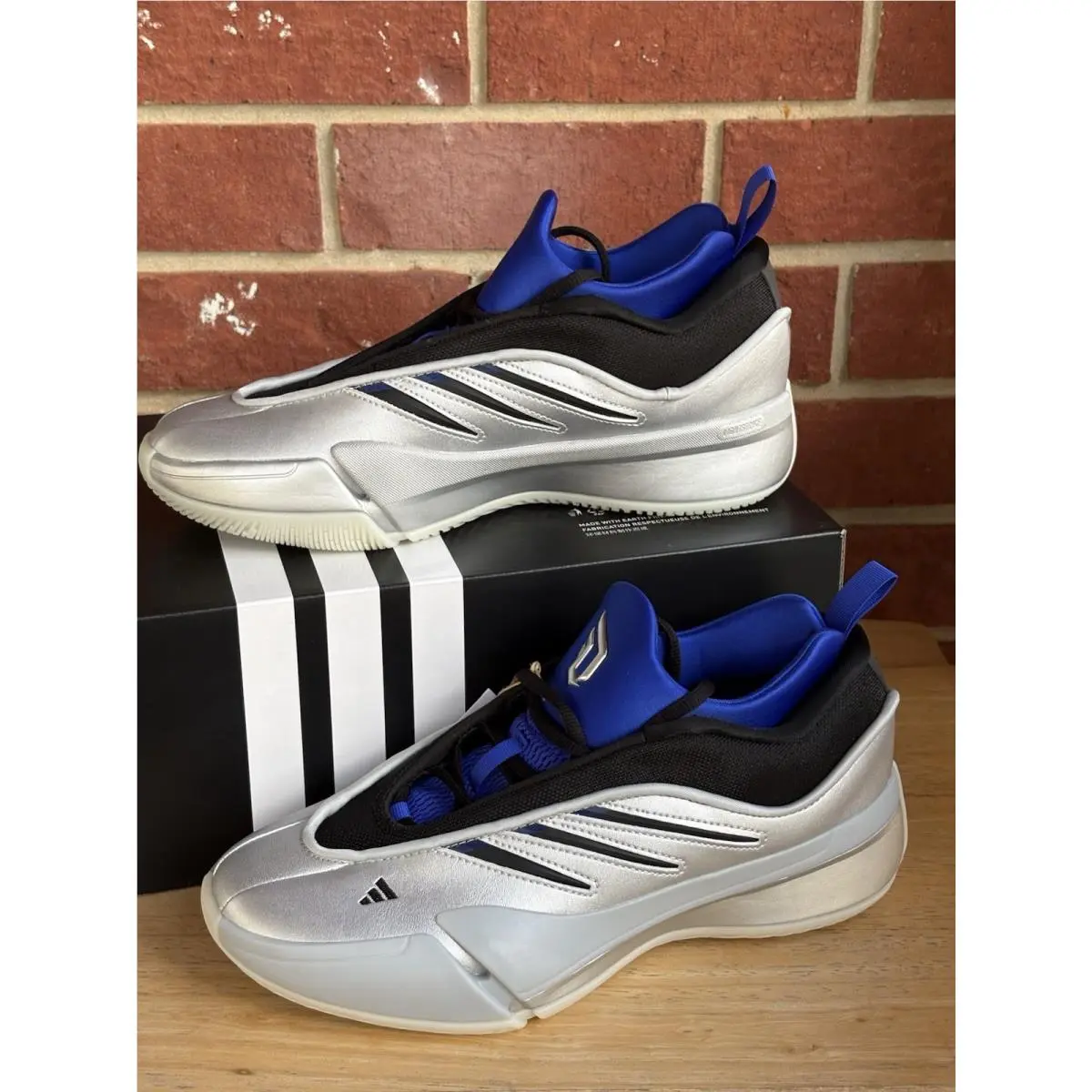 Adidas shoes - adidas Dame - Dame - JH6633 - Silver 7