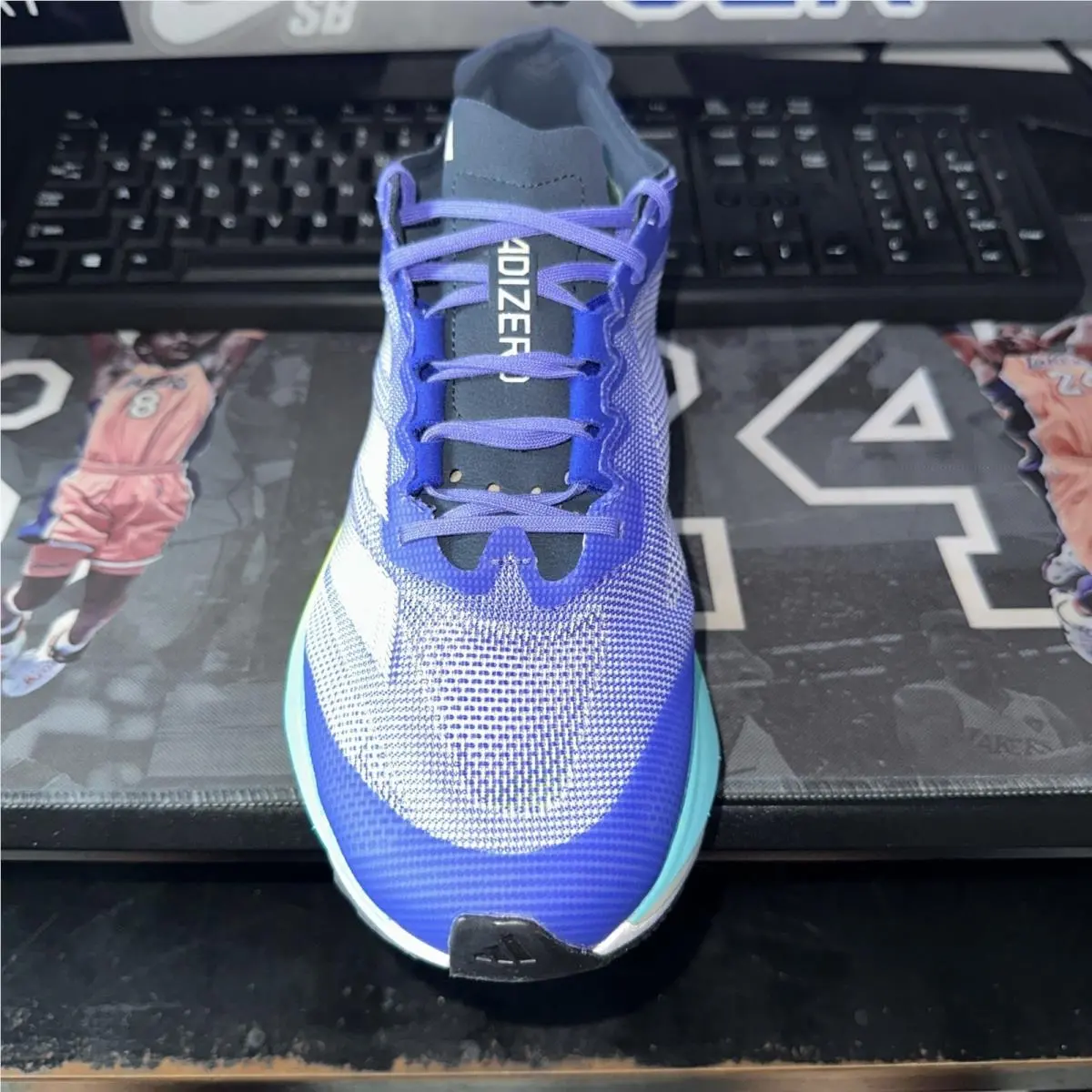 Adidas shoes - adidas Adizero Boston 12 - Adizero Boston - IF9211 - Blue (UPC: 196478602904) 1