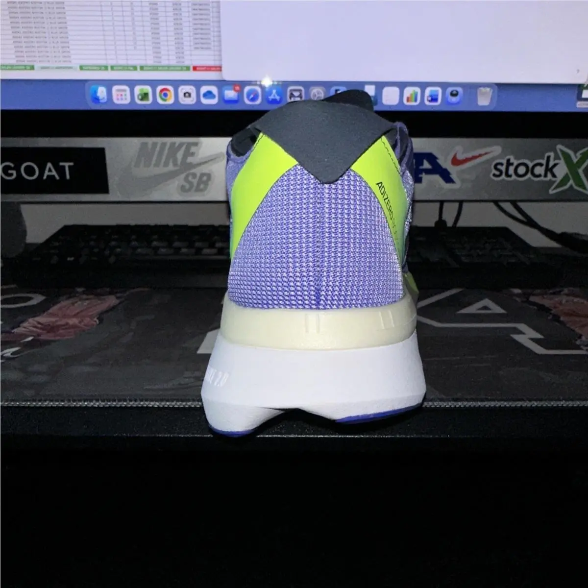 Adidas shoes - adidas Adizero Boston 12 - Adizero Boston - IF9211 - Blue (UPC: 196478602904) 2