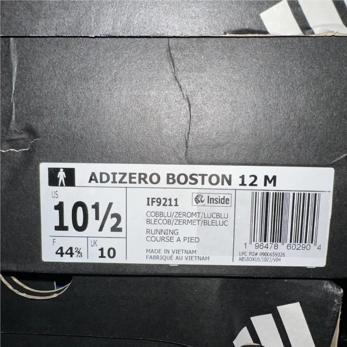 Adidas shoes - adidas Adizero Boston 12 - Adizero Boston - IF9211 - Blue (UPC: 196478602904) 7