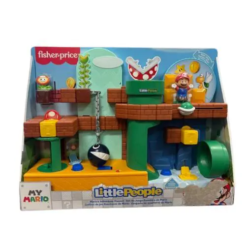 Fisher-price Toddler Toy My Mario Adventure Playset with Music Figures