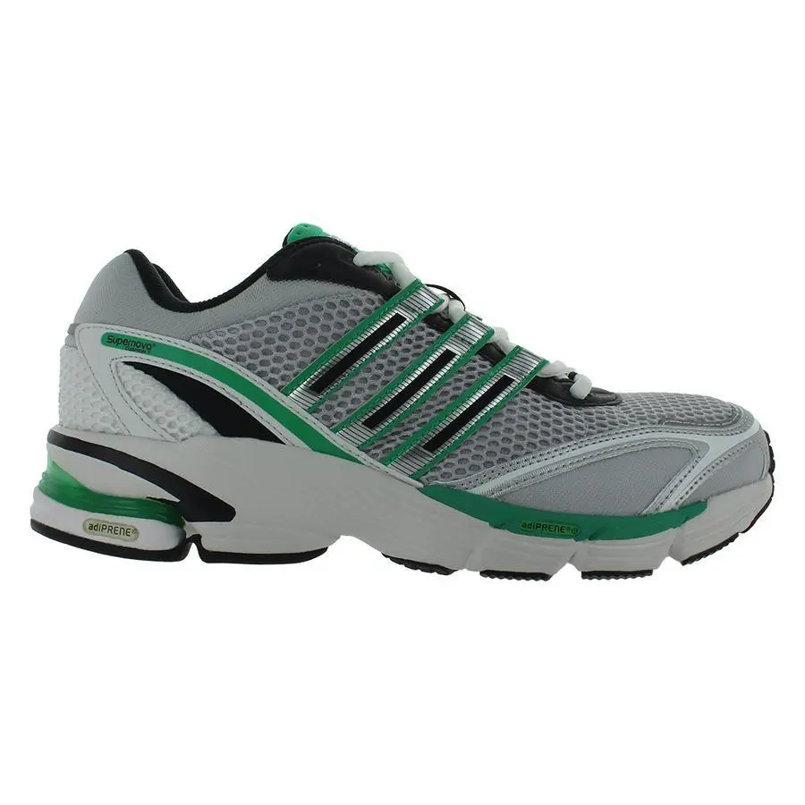 Adidas shoes - Matte Silver/Core Black/Surf Green, Main: Silver (UPC: 196474840218) 2