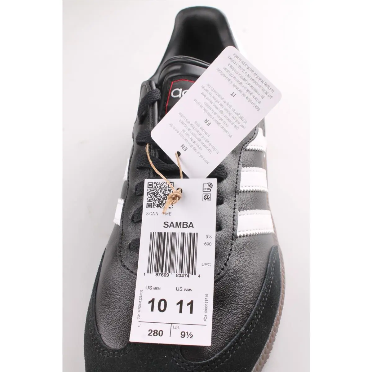 Adidas shoes - adidas Samba - Samba - Black/White/Vivid (UPC: 197609834744) 4
